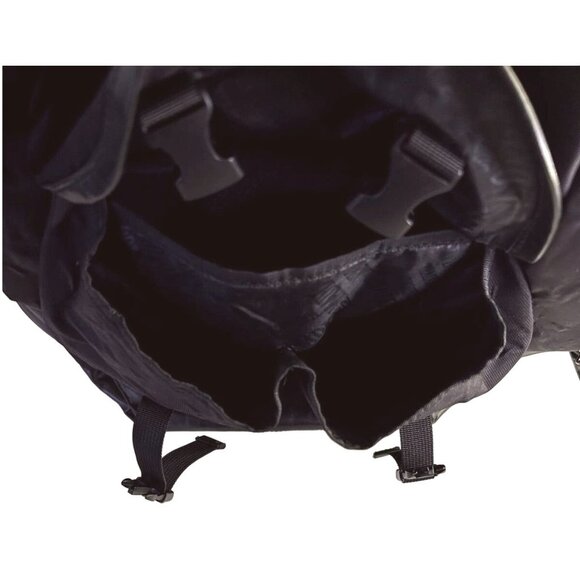 Steve Madden Black Casual Water Resistant Polyester Backpack (MM-066) 22"x18" - Picture 11 of 12